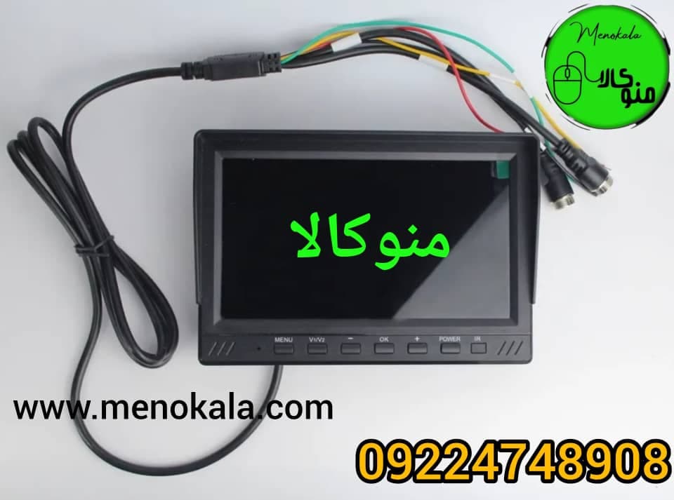 دوربین تریلی و کامیون دو دوربین رنگی دید در شب | ثبت وقایع جلو و عقب