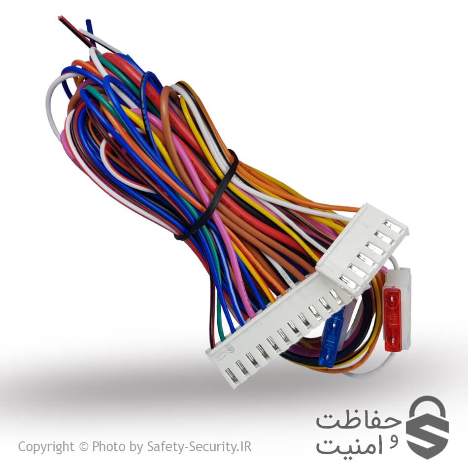 سیم‌کشی دزدگیر PLC ساده — تصویر ۲
