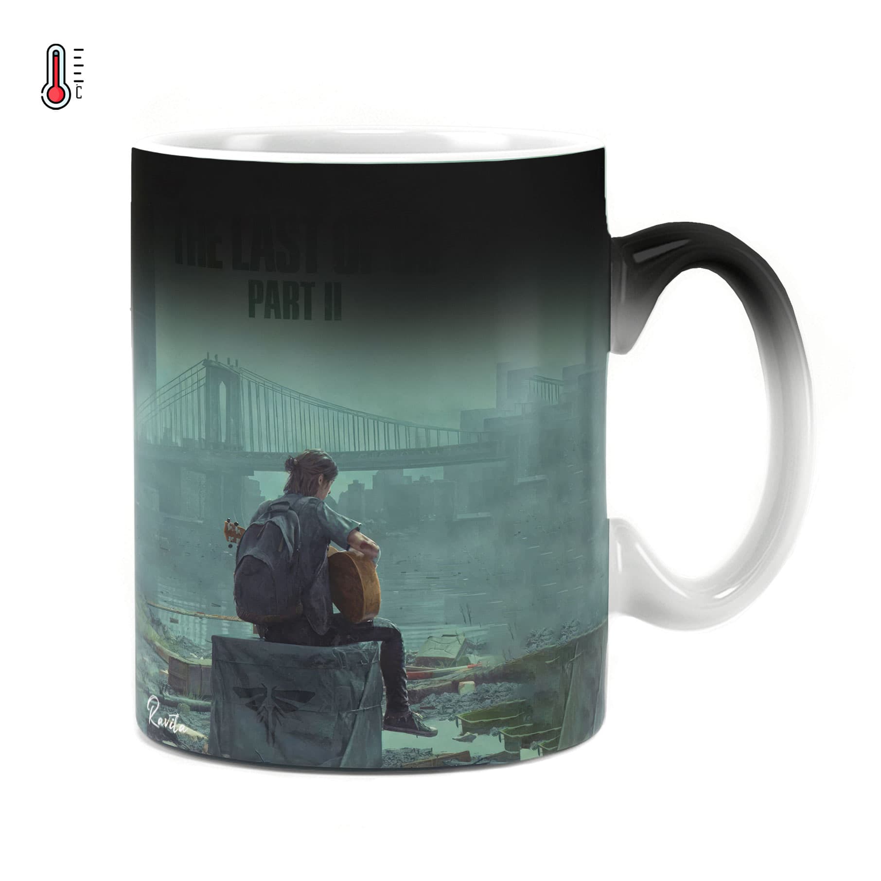 ماگ حرارتی راویتا طرح آخرین بازمانده – The last of Us کد 3765