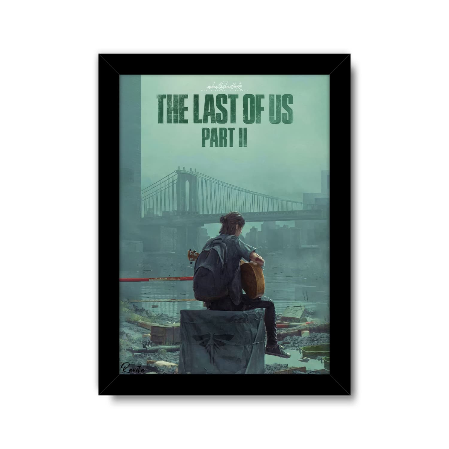 تابلو تکی راویتا طرح آخرین بازمانده – The last of Us کد 3765