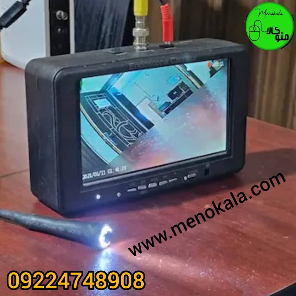 دوربین آندوسکوپی چاه ۱۵ متری مانیتوردار ۱۲ مگاپیکسل رم‌خور — تصویر ۴