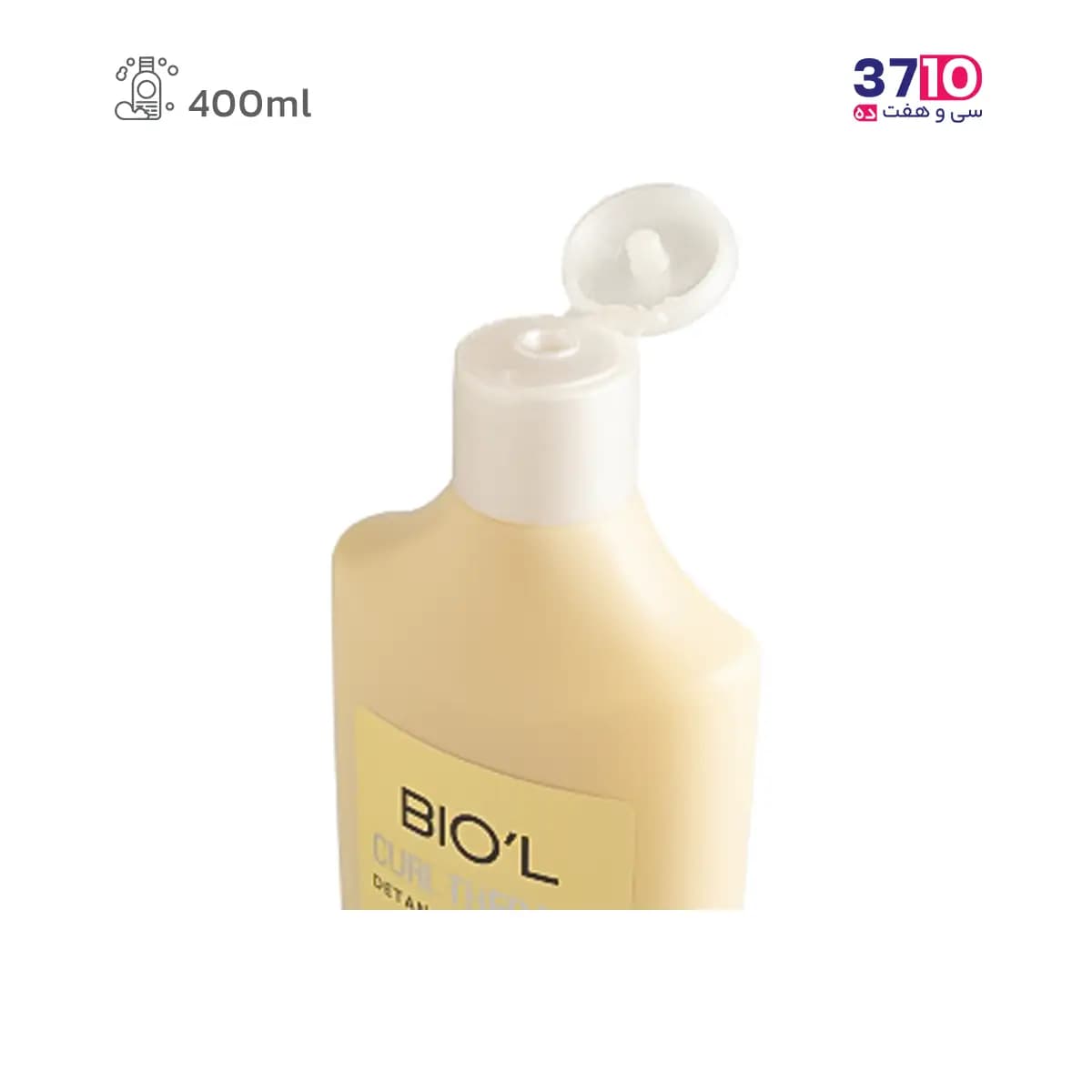 شامپو موهای فر و وز بیول مدل کرل تراپی Curl Therapy حاوی روغن کرچک 400 میل — تصویر ۷