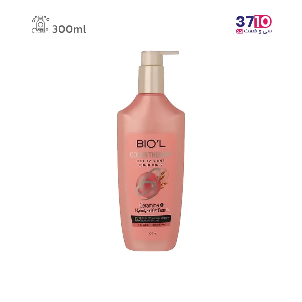 نرم کننده موی سر بیول مدل کالر تراپی Color Therapy حاوی پروتئین هیدرولیز شده جودوسر 300 میل