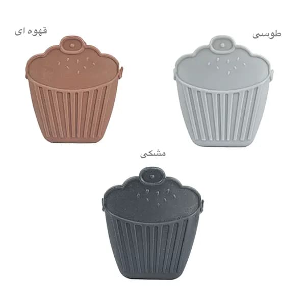 دستگیره قابلمه سیلیکونی مدل کاپ کیک — تصویر ۶