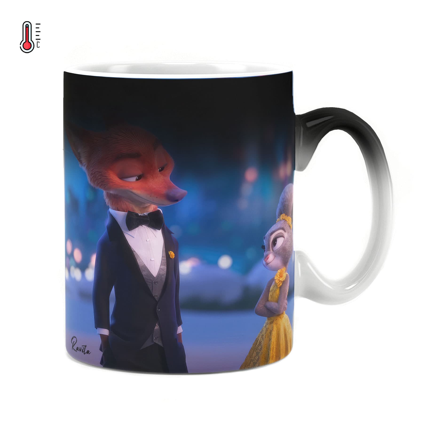 ماگ حرارتی راویتا طرح زوتوپیا – Zootopia کد 3754