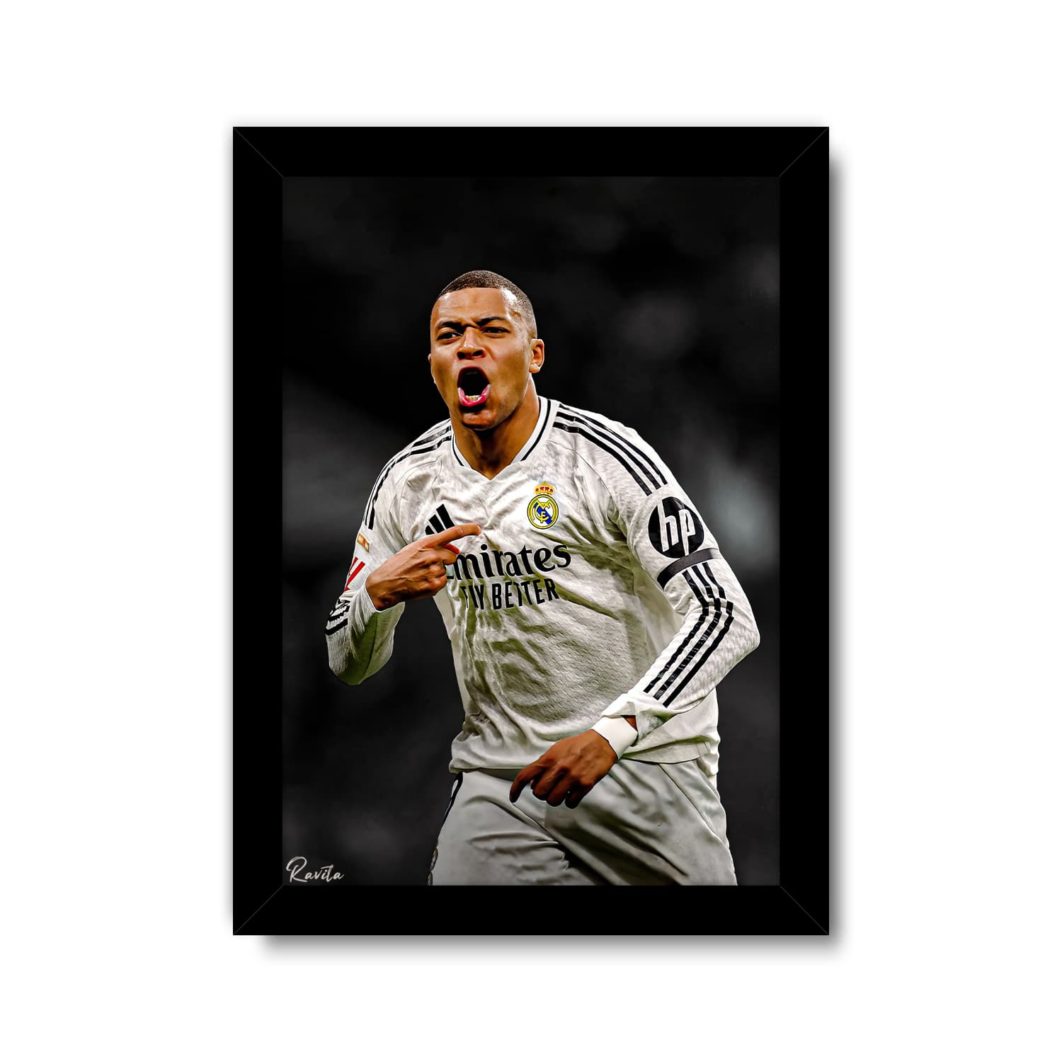 تابلو تکی راویتا طرح امباپه – Mbappe کد 3751