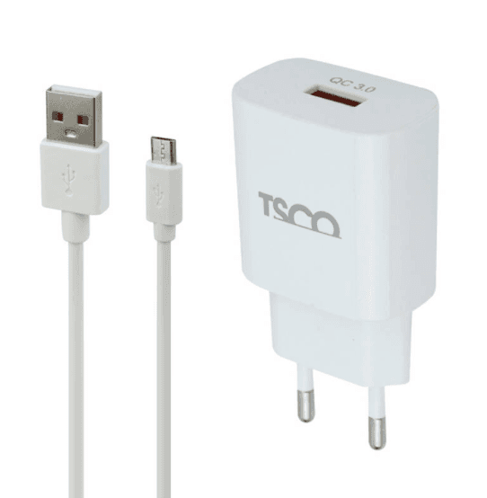 شارژر دیواری فست شارژ TSCO TTC 61 QC3 PD 3.6A