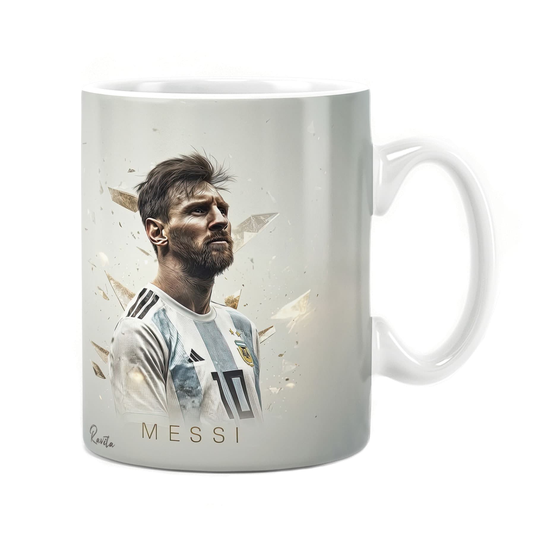 ماگ حرارتی راویتا طرح مسی – Messi کد 3749 — تصویر ۹