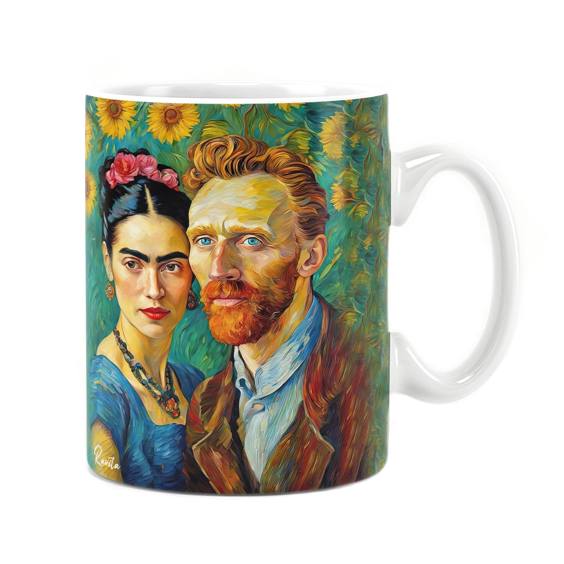 ماگ راویتا طرح فریدا کالو – Frida Kahlo کد 3746