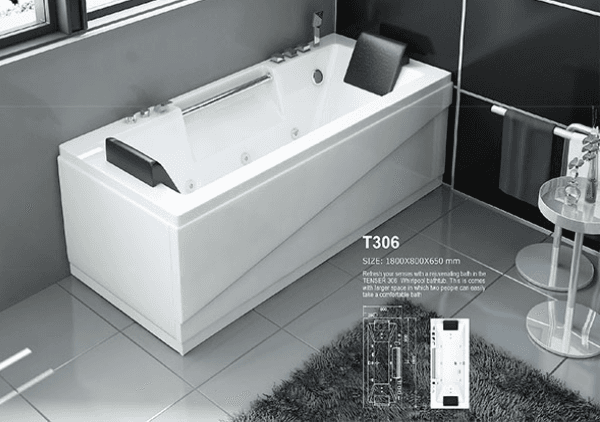 جکوزی Tenser تنسر مدل T306 سایز 180*80*62