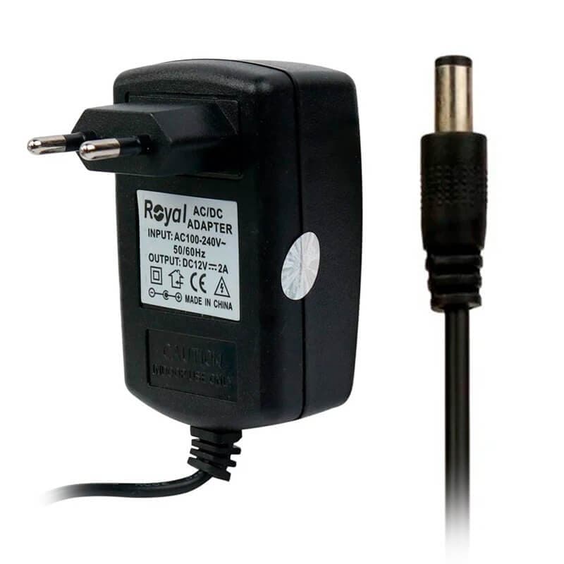 آداپتور سوزنی 12 ولت 2 آمپر 12V/2A رویال (Royal)