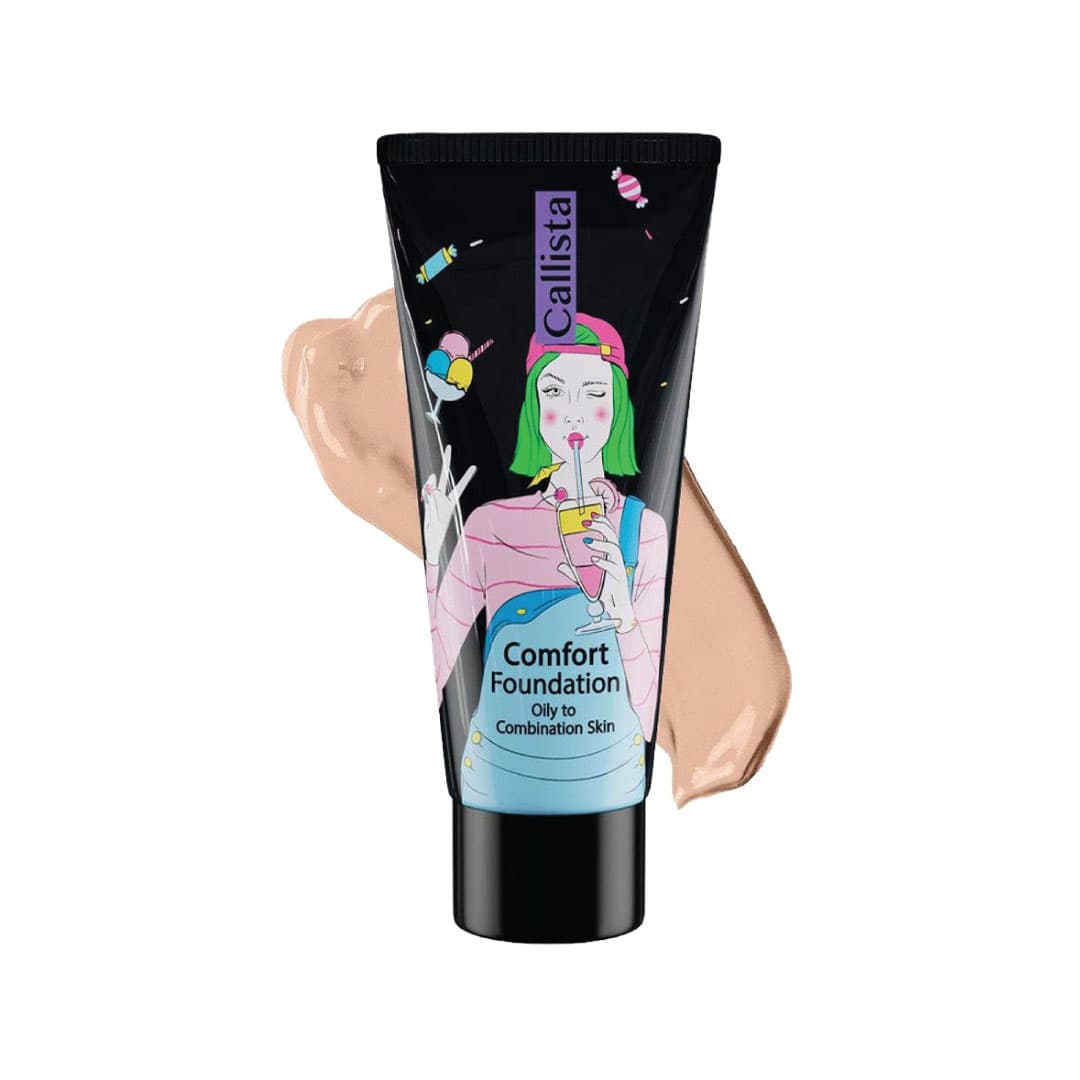 کرم پودر پوست چرب کالیستا مدل Comfort شماره L01 حجم 35 میلی لیتر — تصویر ۱۰