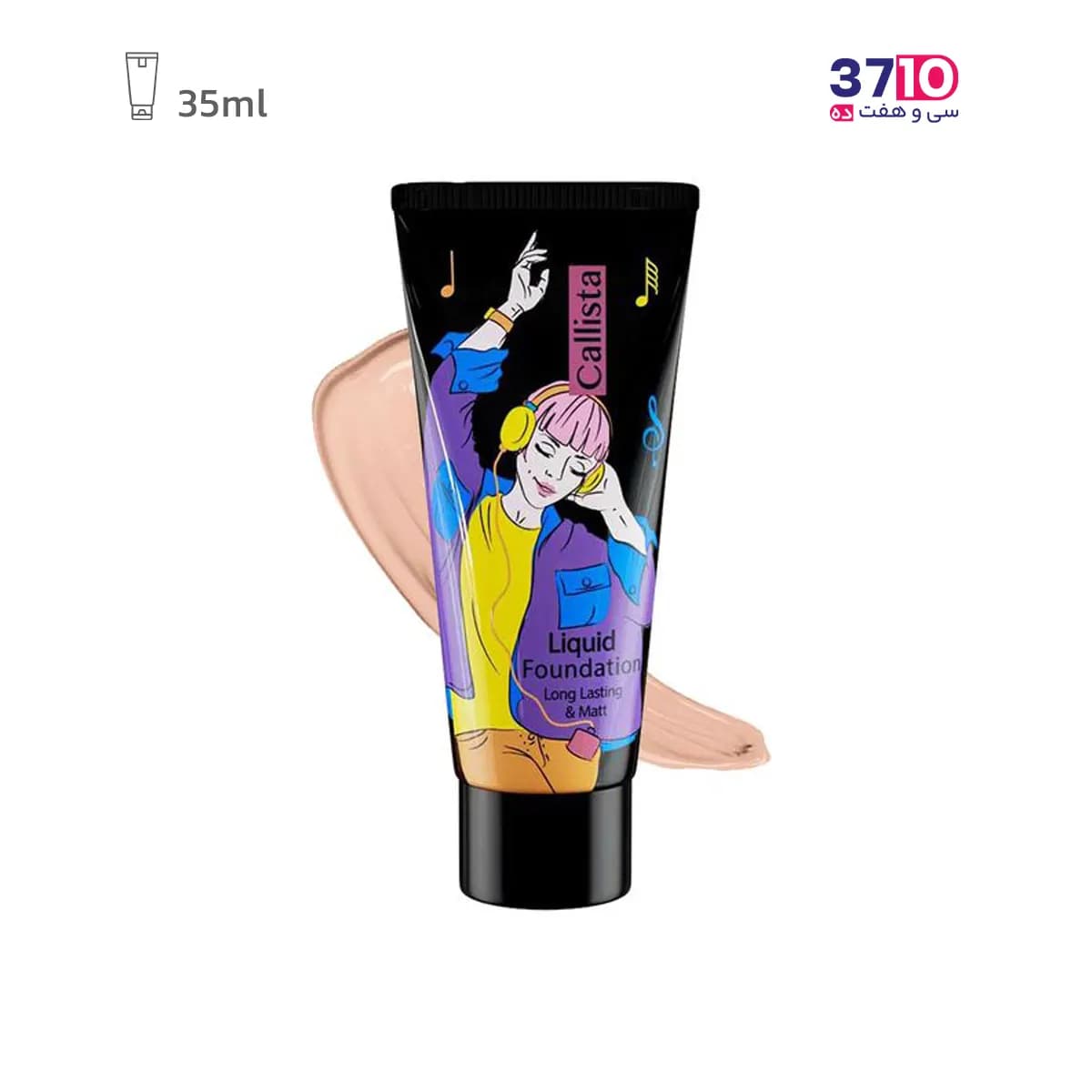 کرم پودر بادوام و مات Long Lasting And Matt کالیستا شماره M11 حجم 35 میلی لیتر