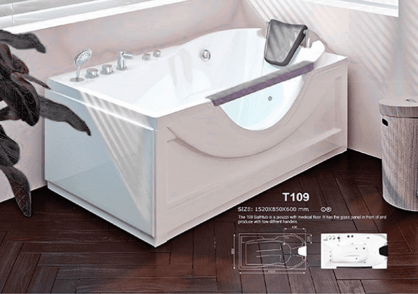جکوزی Tenser تنسر مدل T109 سایز 152*85*60