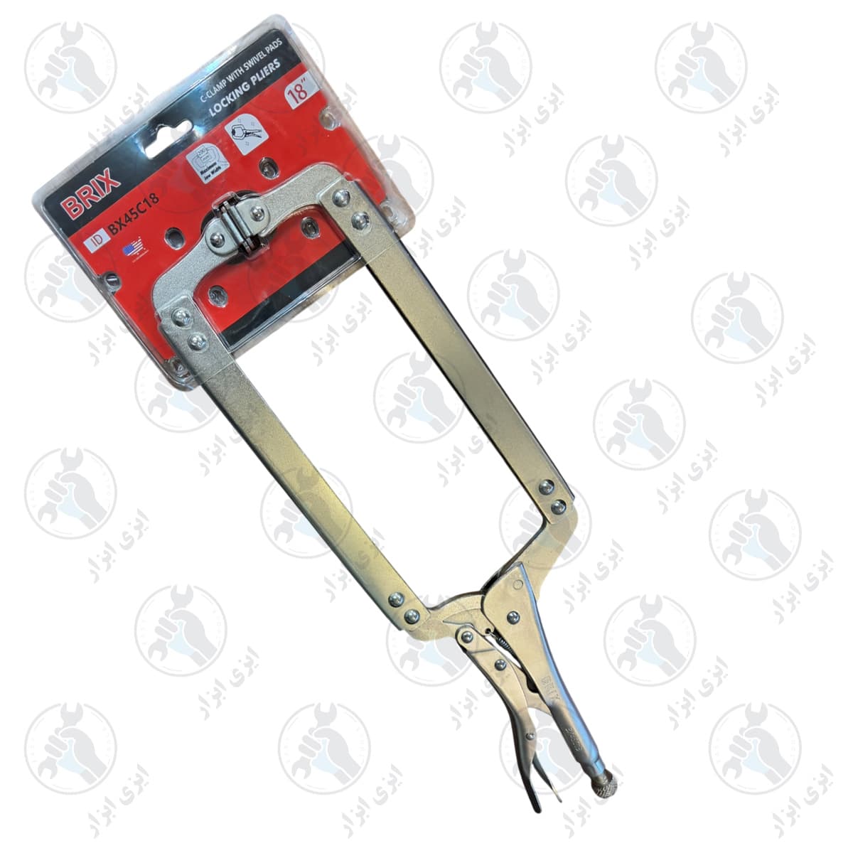 انبرقفلی هماهنگ شونده 18 اینچ BRIX کد BX45C18 — تصویر ۵