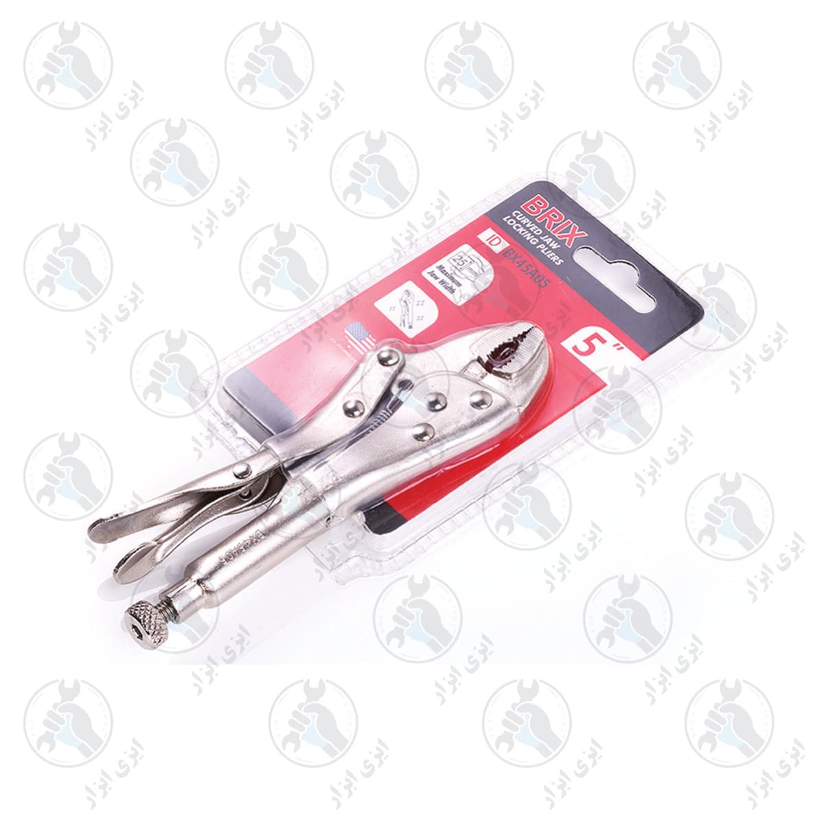 انبر قفلی 12 اینچ BRIX کد BX45A12
