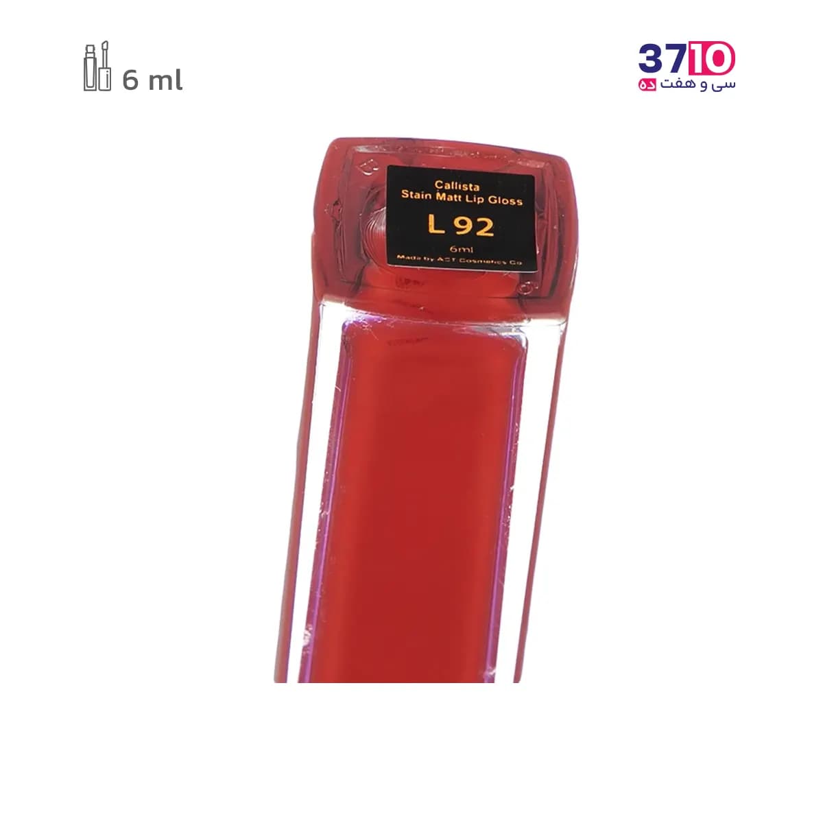 رژ لب مایع کالیستا مدل Stain Matt شماره L92 — تصویر ۴
