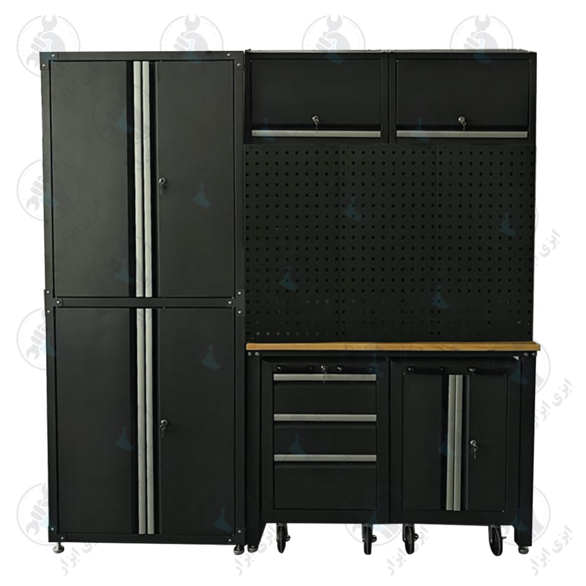 کمد ابزار کارگاهی ابعاد 1895×480×1860 میلیمتر LK کد Y9739