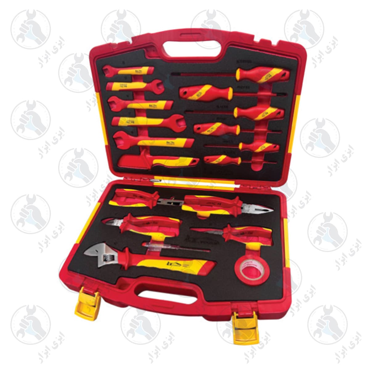 کیف ابزار 19 پارچه 1000 ولت فشار قوی LK کد N1526