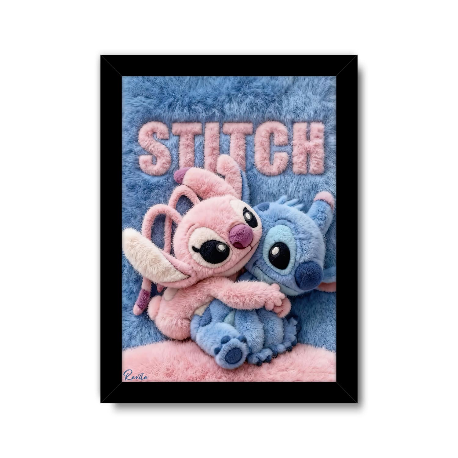 تابلو تکی راویتا طرح استیج – Stitch کد 3730 — تصویر ۶