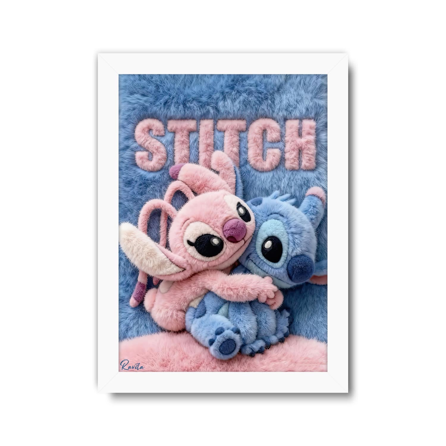 تابلو تکی راویتا طرح استیج – Stitch کد 3730 — تصویر ۴
