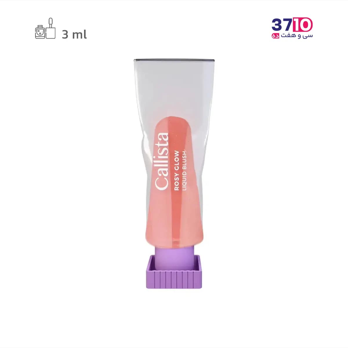 رژ گونه مایع کالیستا مدل رزی گلو Rosy Glow شماره 30 — تصویر ۵
