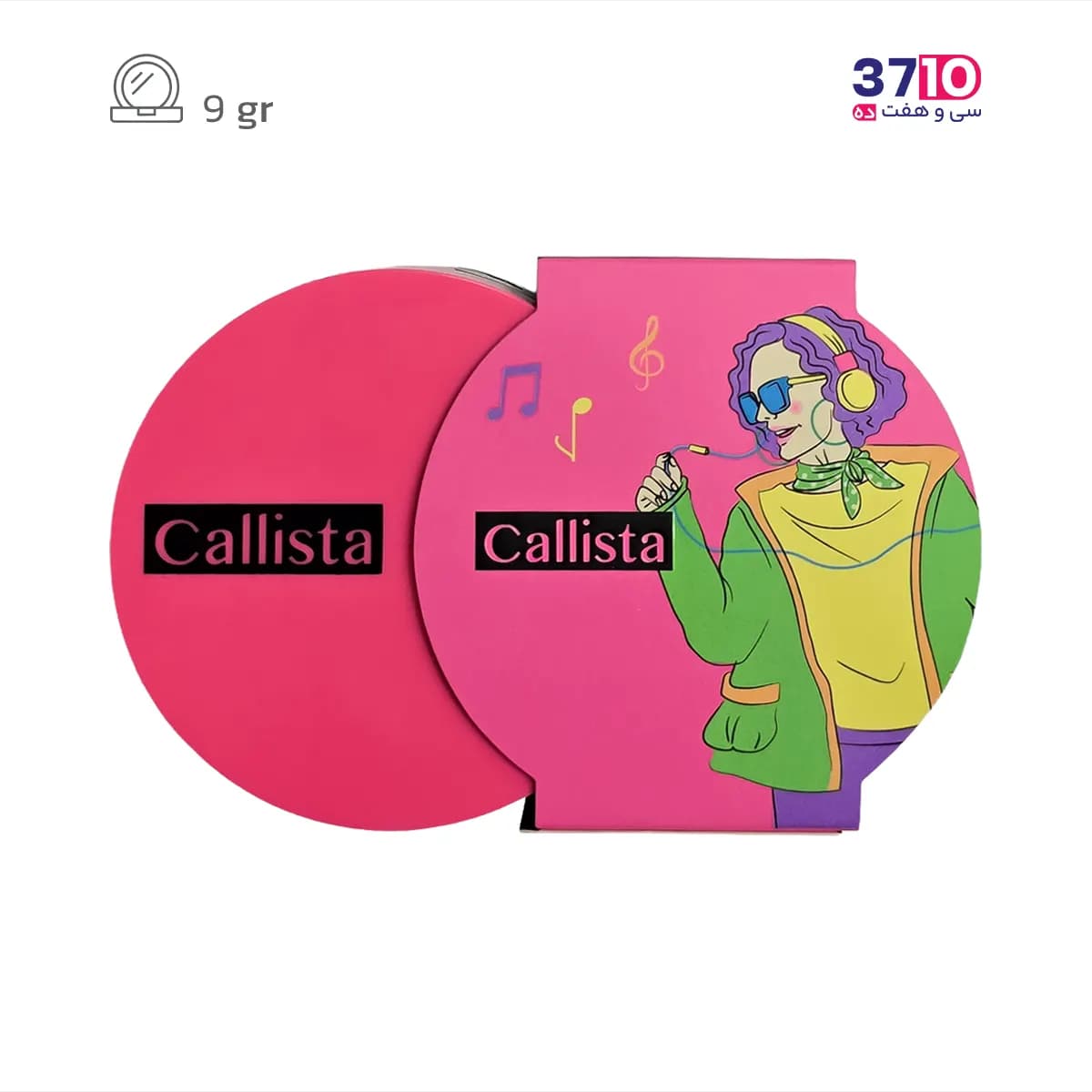 رژ گونه کالیستا سری مولتی کالر Multi Color شماره B22 — تصویر ۵