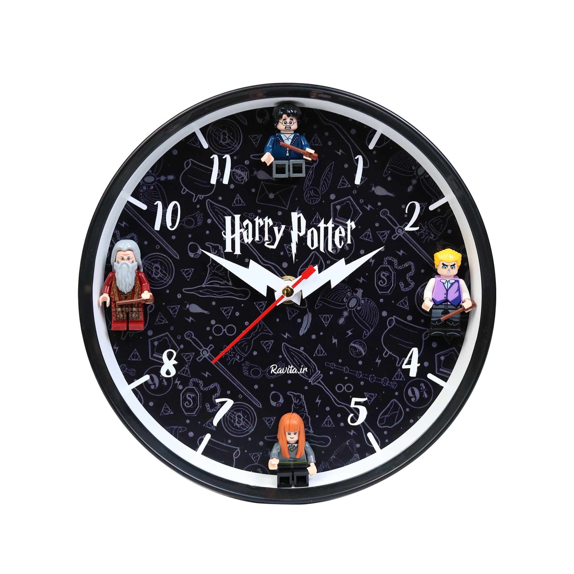 ساعت رومیزی دیواری لگودار هری پاتر راویتا Harry Potter LEGO – C