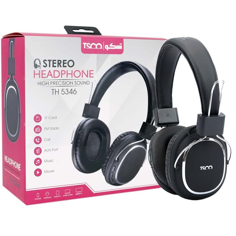 هدفون بلوتوث رم خور TSCO TH 5346 — تصویر ۲