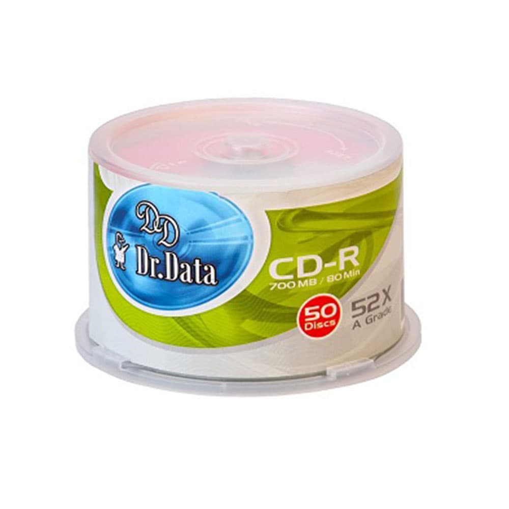 سی دی خام Dr.Data مدل CD-R پک 50 عددی — تصویر ۳