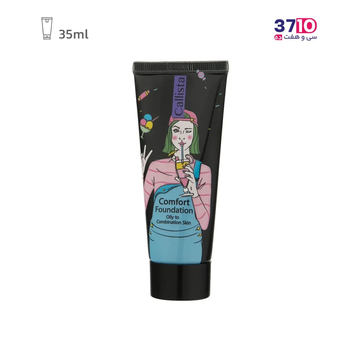 کرم پودر پوست چرب کالیستا مدل Comfort شماره L02 حجم 35 میلی لیتر — تصویر ۷