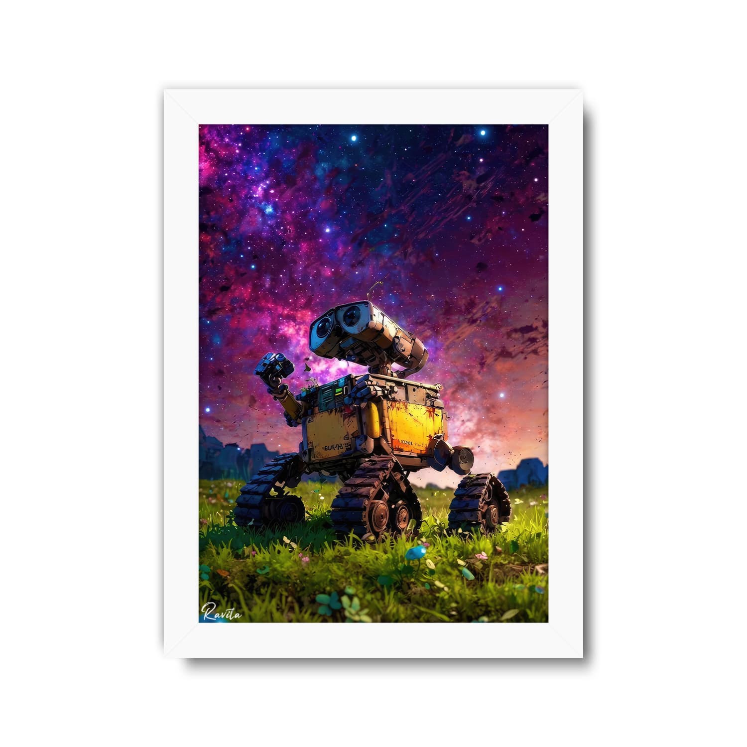 تابلو تکی راویتا طرح والی – Wall.E کد 3715