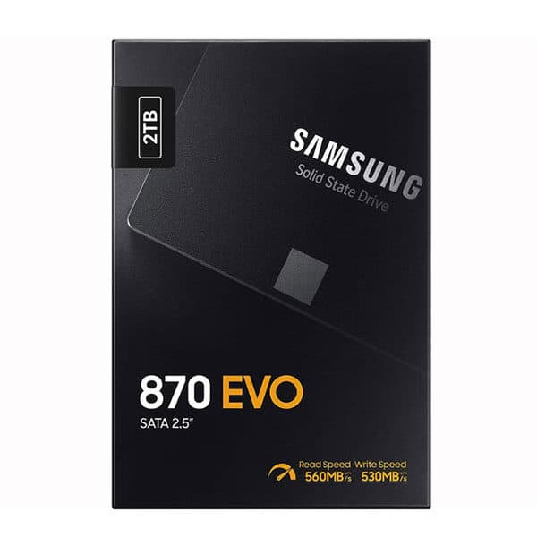 حافظه SSD اینترنال سامسونگ مدل 870 EVO با ظرفیت 2 ترابایت