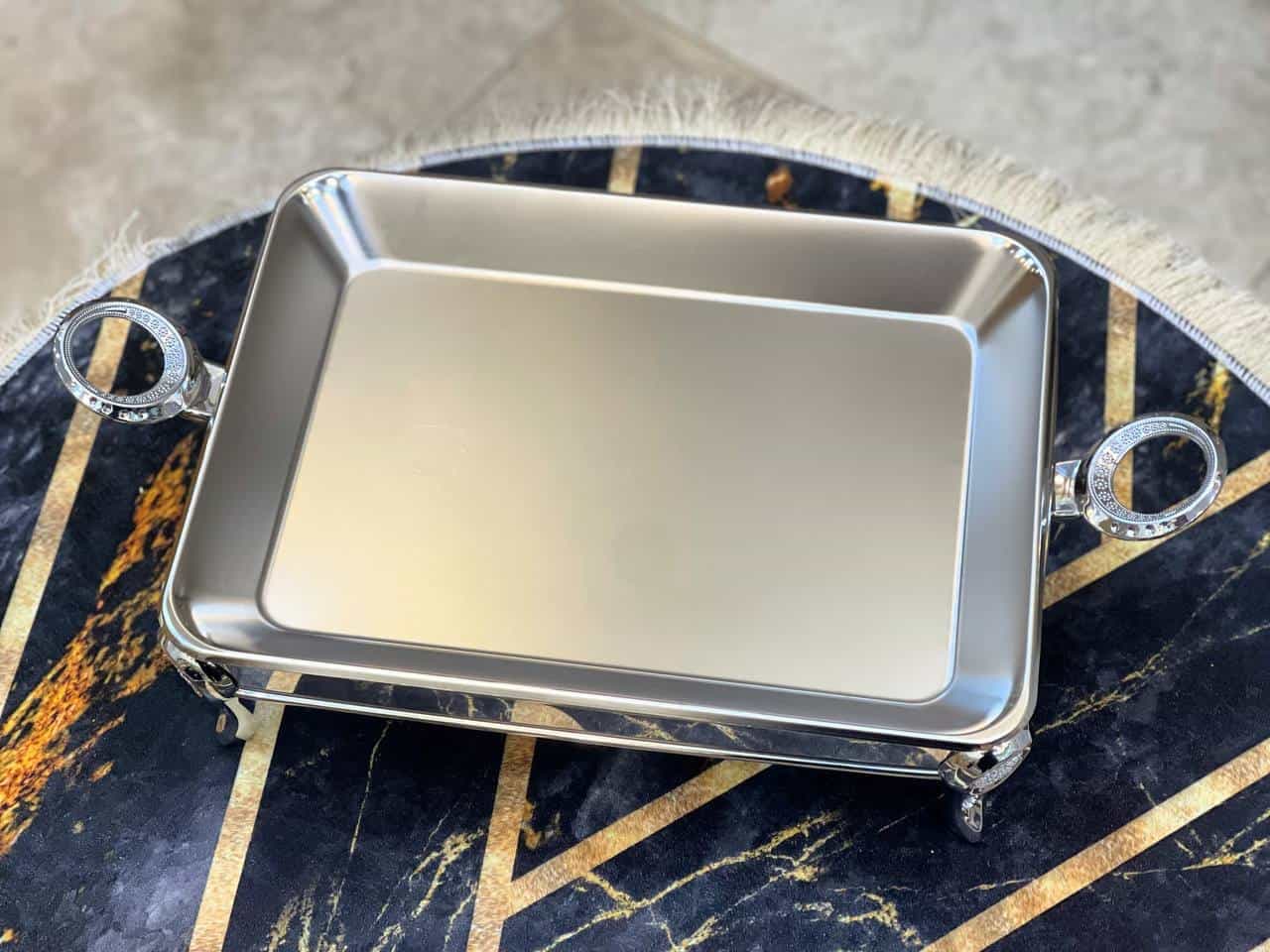 ست سوفله خوری استیل نقره ای 3 تیکه کد SETN3 — تصویر ۷