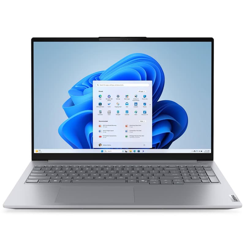 لپ تاپ 16 اینچی لنوو مدل ThinkBook 16 G8 IAL-Core Ultra 7 255H-16GB DDR5 5600MHz-512GB SSD-IPS 60Hz-Backlit-Fingerprint — تصویر ۱۰