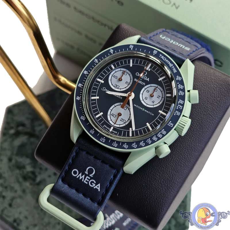 ساعت امگا سواچ مدل Omega Swatch MISSION ON EARTH — تصویر ۶