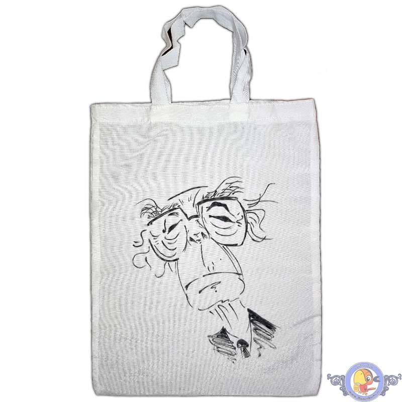 کیف دستی پارچه ای نقاشی شده کد 203 — تصویر ۲