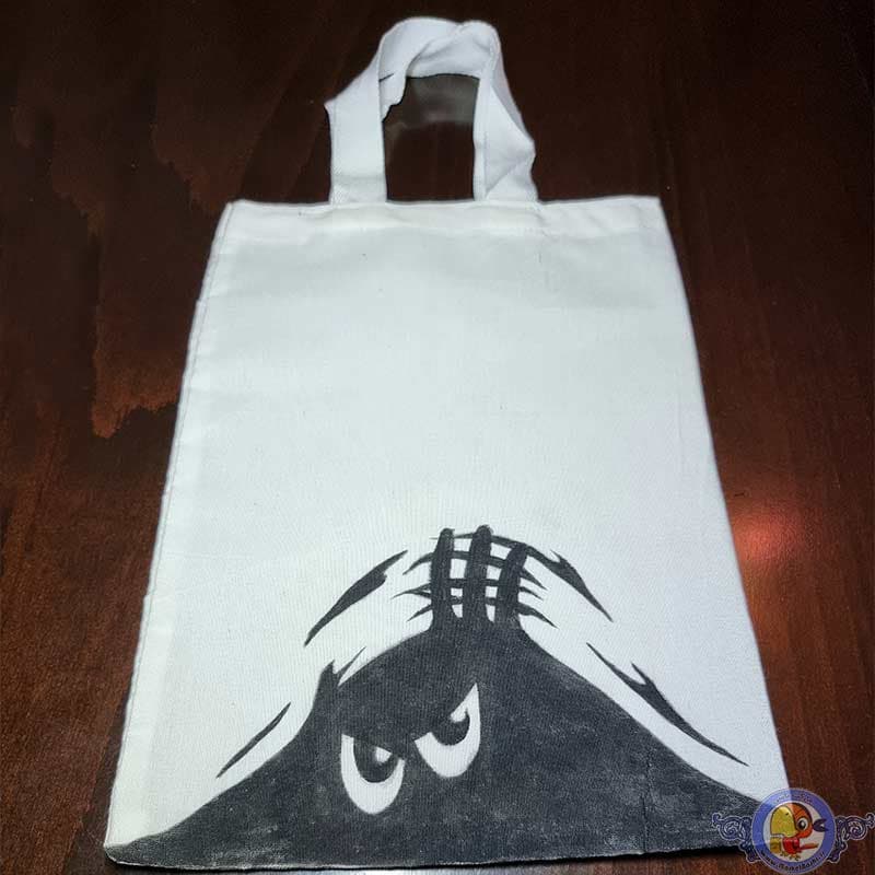کیف دستی پارچه ای نقاشی شده کد 206 — تصویر ۷