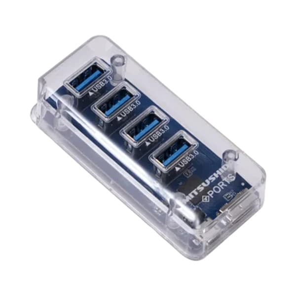 هاب چهار پورت USB 3.0 میتسوشیدا مدل mitsushida KC392-401