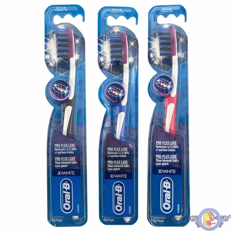 مسواک اورال-بی سری Pro-Flex مدل 3D White Luxe — تصویر ۳