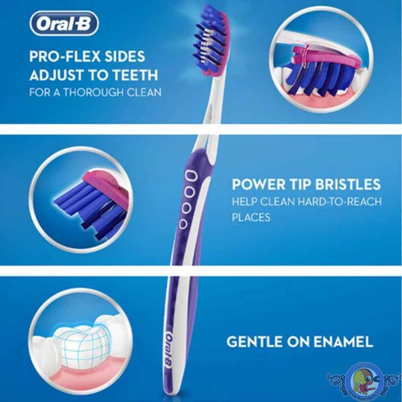 مسواک اورال-بی سری Pro-Flex مدل 3D White Luxe — تصویر ۷
