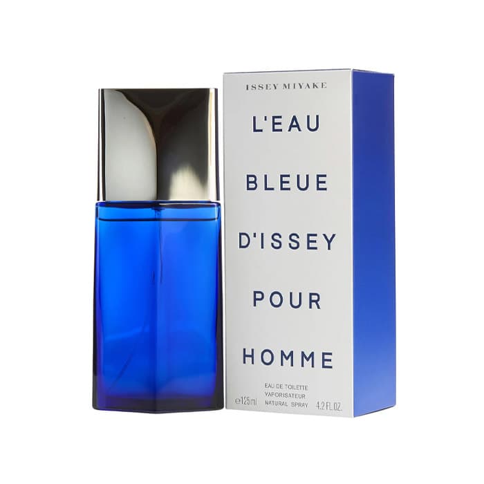 عطر ایسه میاکه لئو بلو د ایسه پور هوم مردانه Issey Miyake L’Eau Bleue d’Issey Pour Homme | رایحهای خنک، مرکباتی و مردانه