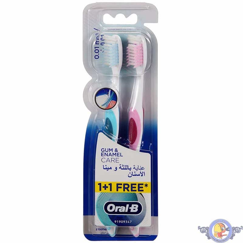 مسواک اورال-بی Gum & Enamel Care بسته دو عددی – ایرلند
