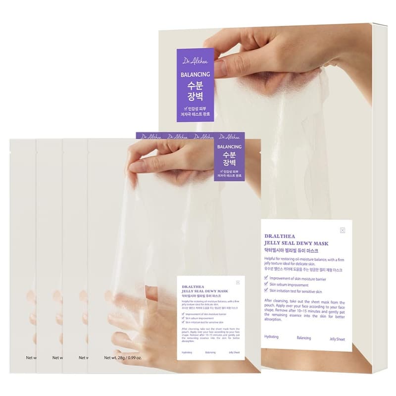 ماسک ورقهای ژلی دکتر آلتیا مدل Dr.Althea Jelly Seal Dewy Mask