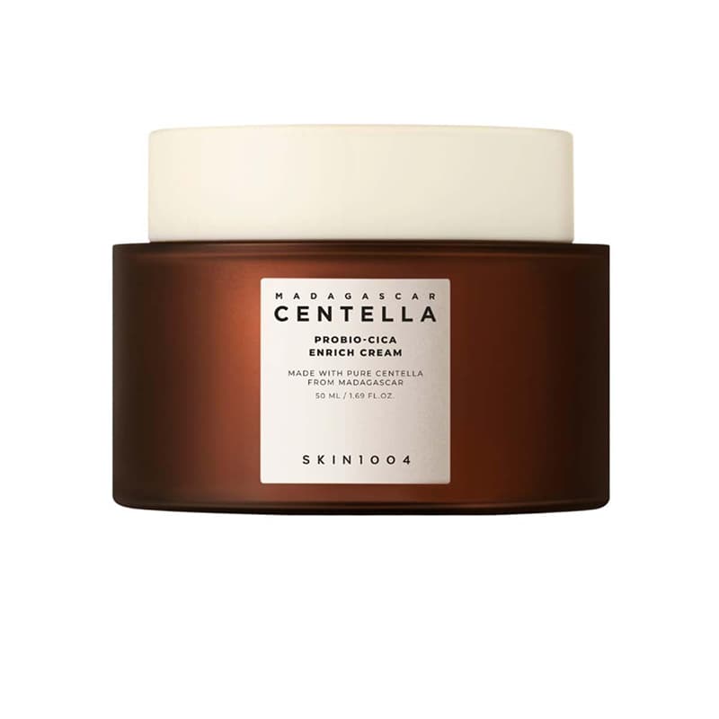 کرم مرطوب کننده و تقویت کننده سد دفاعی پوست سنتلا Skin1004 Madagascar Centella Probio Cica Enrich Cream