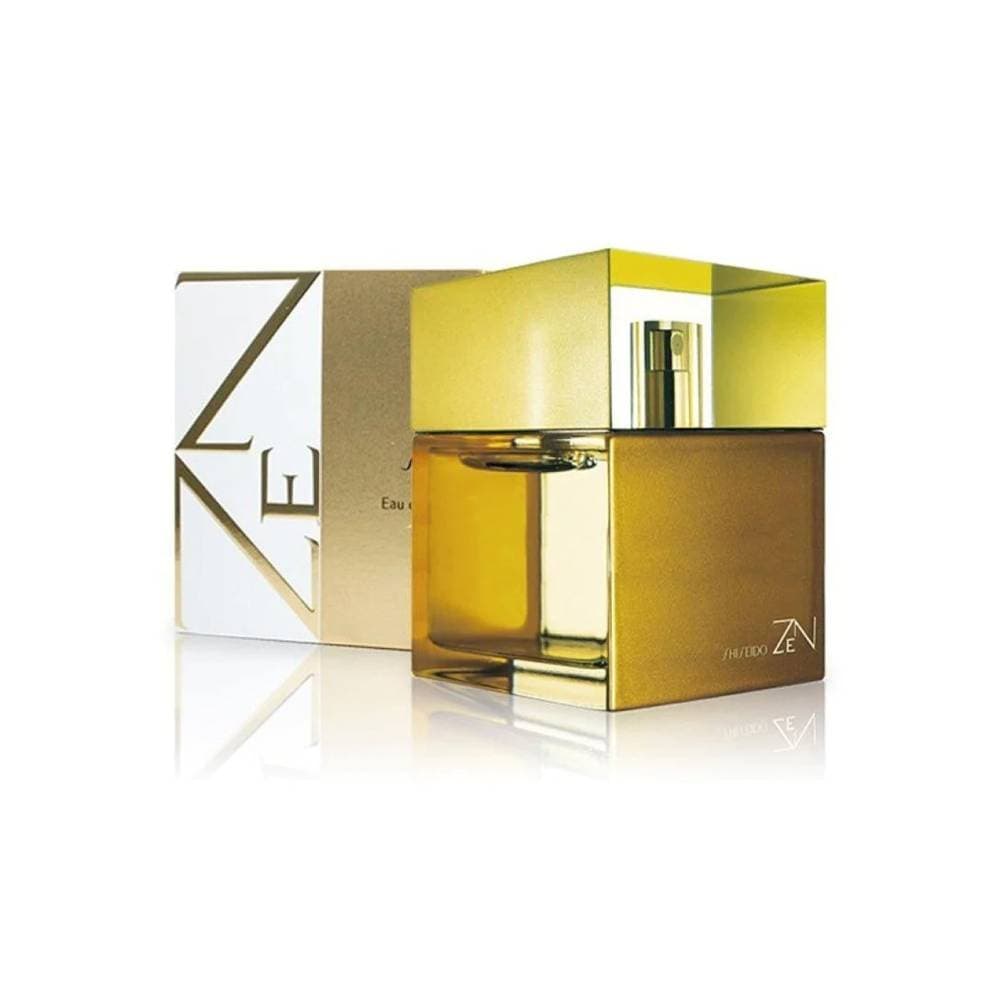 عطر شیسیدو زن زنانه (طلایی) Shiseido Zen for Women | رایحه‌ای گلی-چوبی، ملایم و زنانه — تصویر ۶