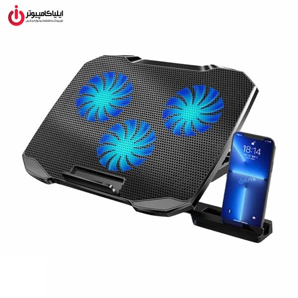 کول‌پد لپ‌تاپ کول کلد مدل COOLCOLD F2 PLUS — تصویر ۷