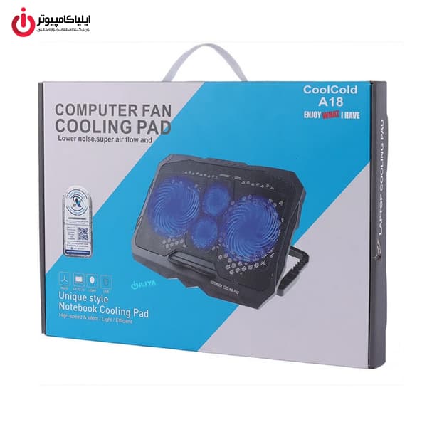کول‌پد لپ‌تاپ کول کلد مدل COOLCOLD A18 — تصویر ۹
