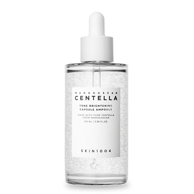 آمپول روشن‌کننده و آبرسان سنتلا SKIN1004 Madagascar Centella Tone Brightening Capsule Ampoule