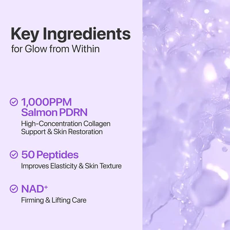 تونر آبرسان و درخشان کننده نامبوزین 9 Numbuzin No 9 NAD+ PDRN Glow Boosting Toner — تصویر ۸